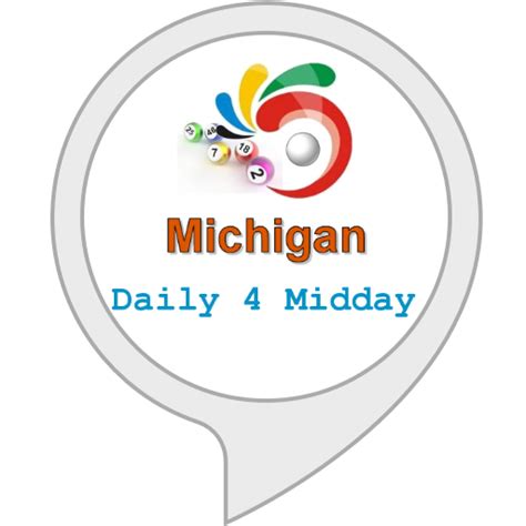 daily 4 midday mi|Michigan Daily 4 Midday Numbers .